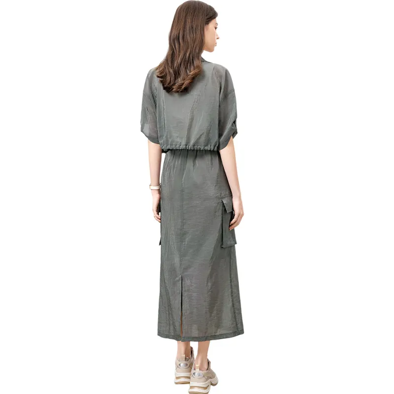TOUCH Skirt Set Women's Dark Green-0
