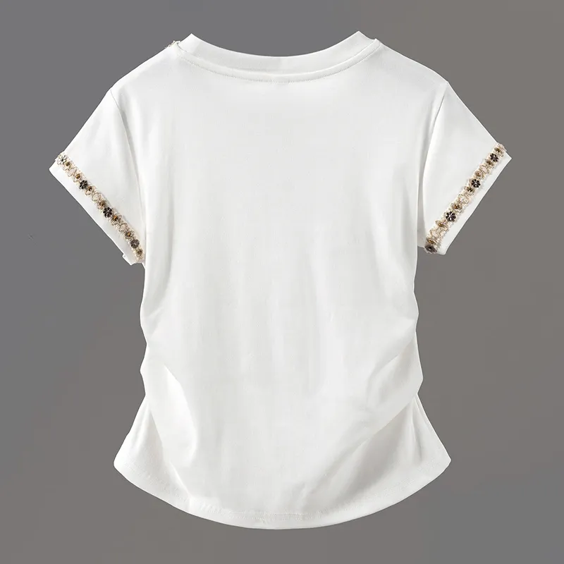 TOUCH Set in Sleeve T Shirt Women's-3