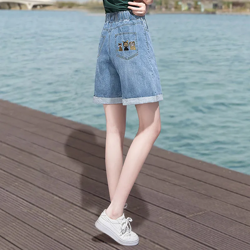 Cypress House Denim Shorts Women's Light Blue-3