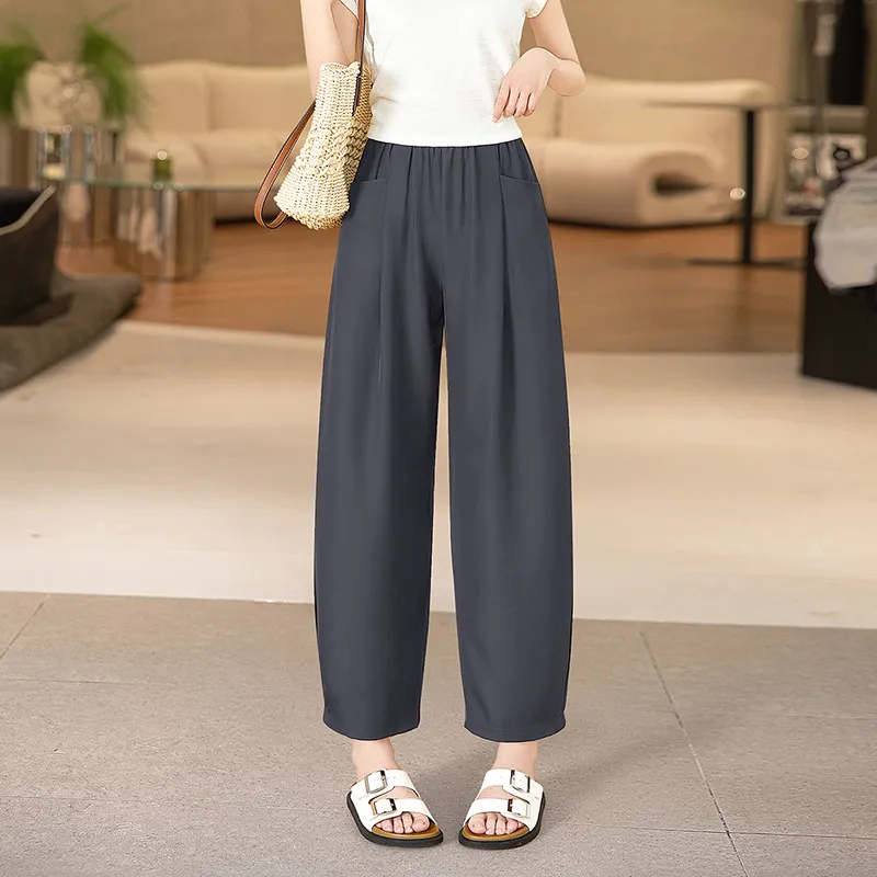 TOUCH Casual Pants Women's Dark Gray-2