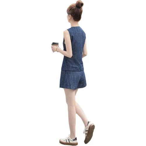 Cypress House Casual Suit Women's Dark Blue