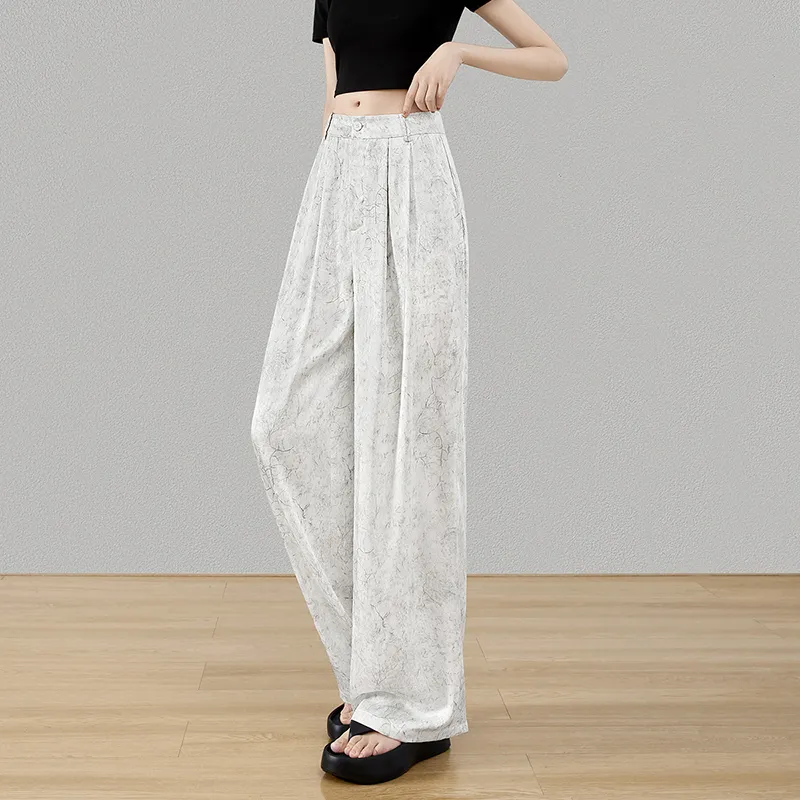 TOUCH Casual Pants Women's Greige-4