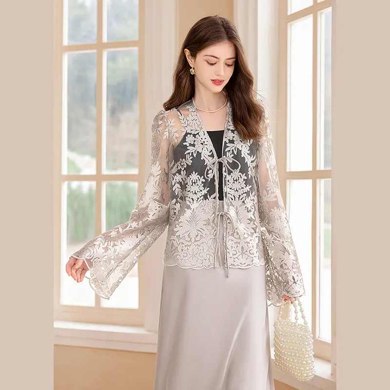 TOUCH Cropped Coat Women's Champagne-5