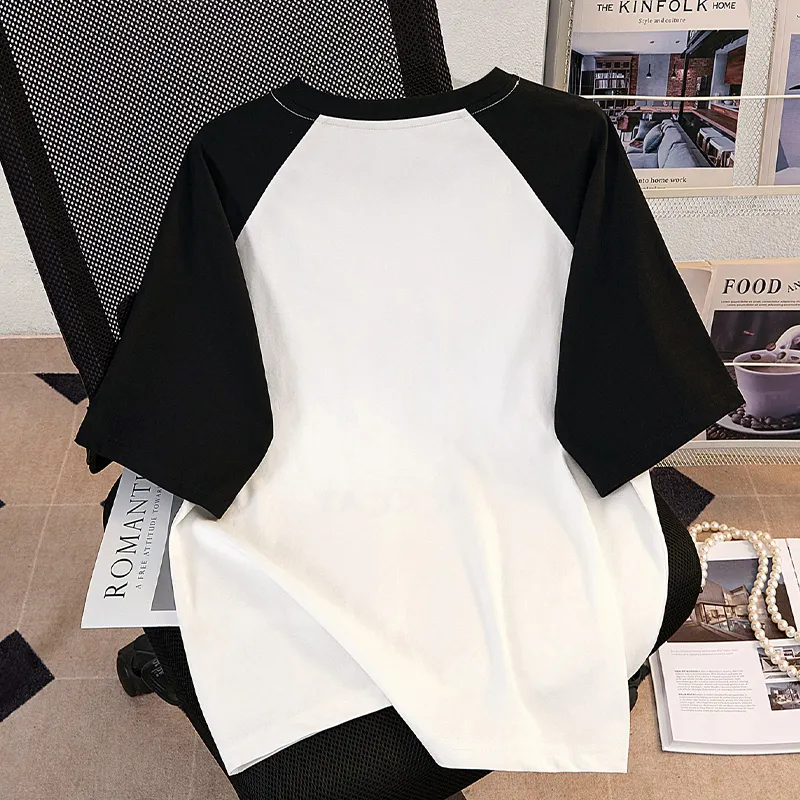 TOUCH T Shirt Women's White & Black-3