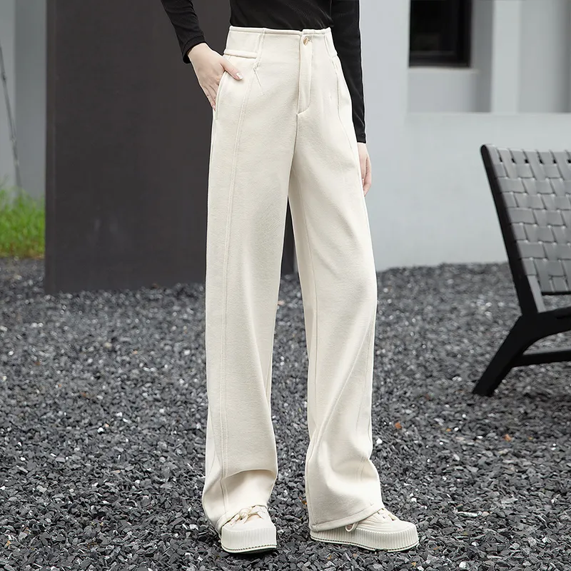 Cypress House Casual Pants Women's Ecru-3