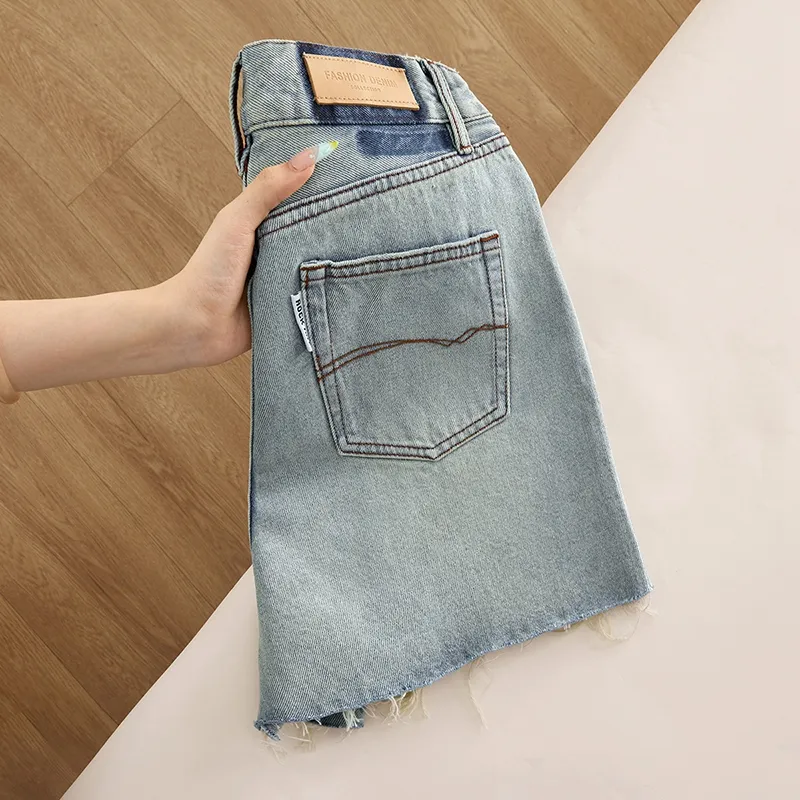 TOUCH Denim Shorts Women's Light Blue-2