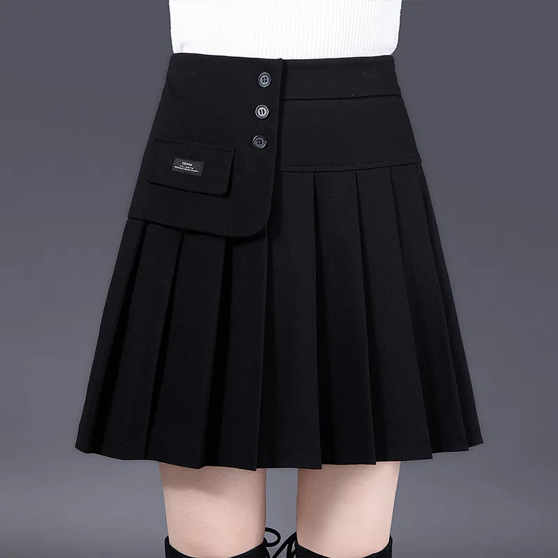 Cypress House Casual Short Skirts Women's Black-5