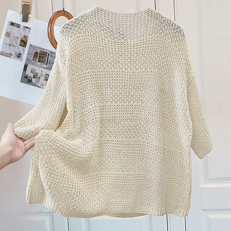 Cypress House Knitwear Women's Apricot Yellow-3