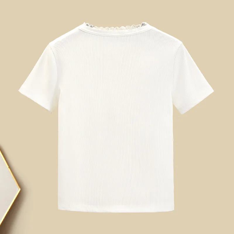 TOUCH T Shirts Women's White-3