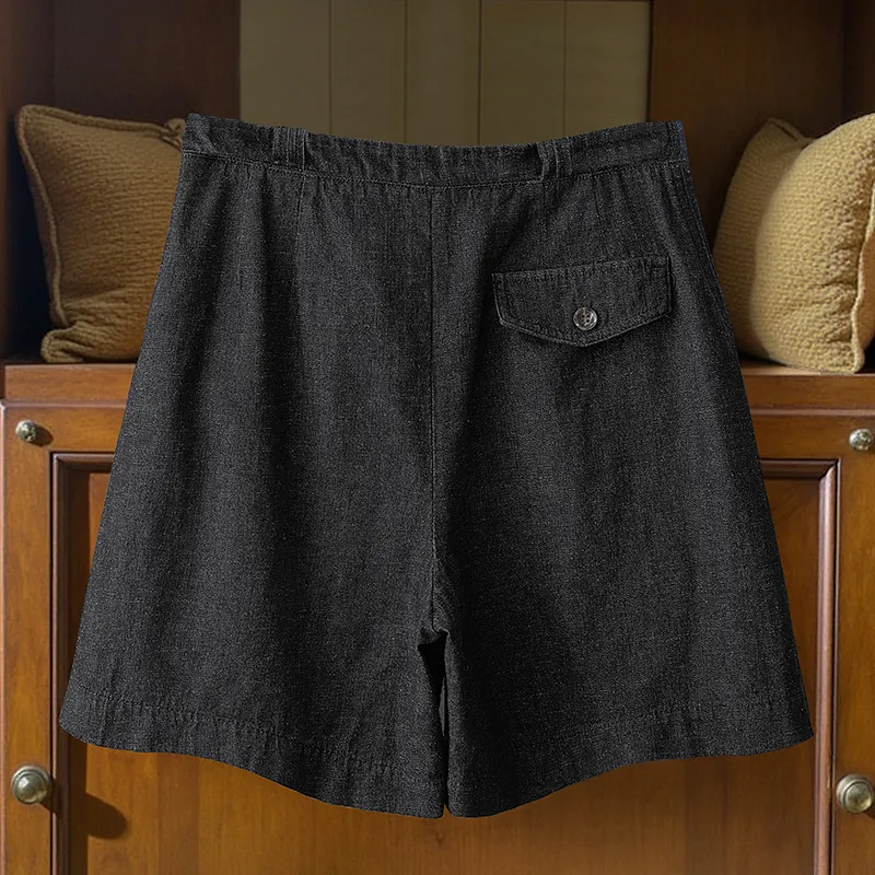 Cypress House Denim Shorts Women's Dark Blue-7
