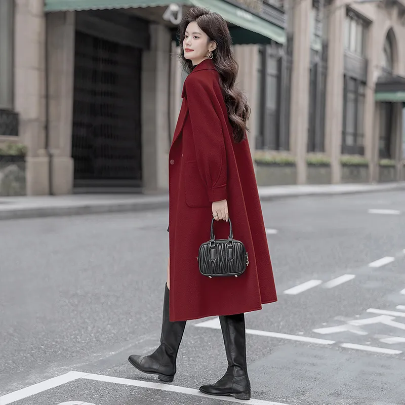 Cypress House Coats Women's Red-3