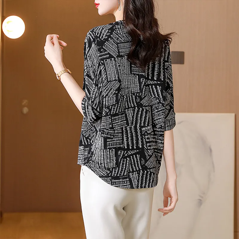 Cypress House Shirt Women's Black Sole Five Line Score-3
