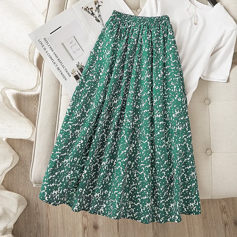 TOUCH Casual Long Skirts Women's-7