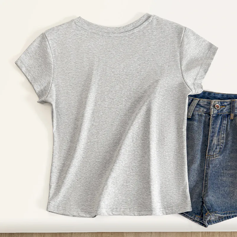 TOUCH T Shirt Women's Light Gray-3