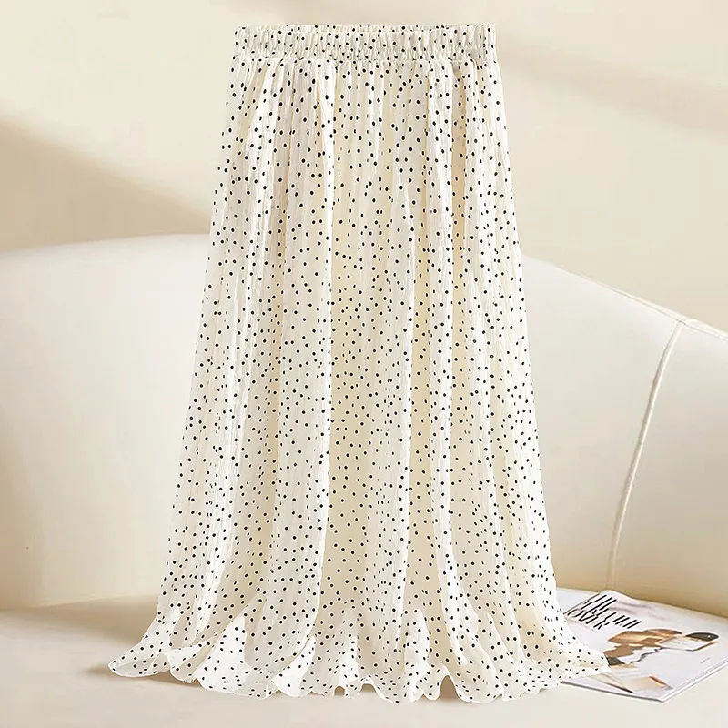 Cypress House Casual Long Skirt Women's Apricot-2