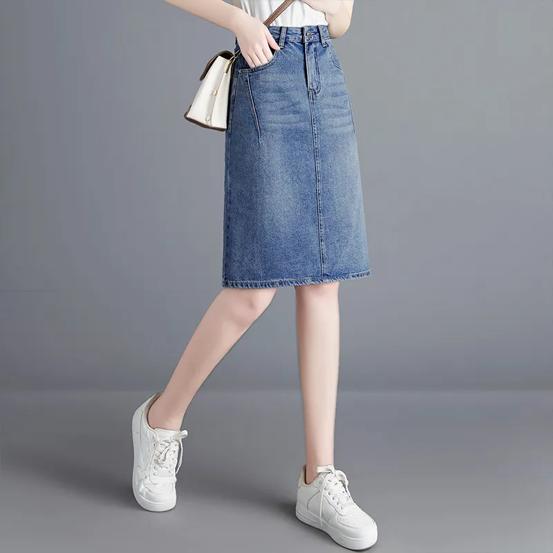 TOUCH Denim Short Skirts Women's-6