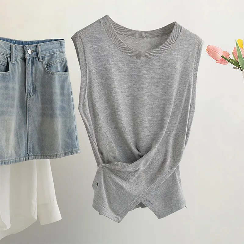 Cypress House Knitwear Women's Light Gray-2