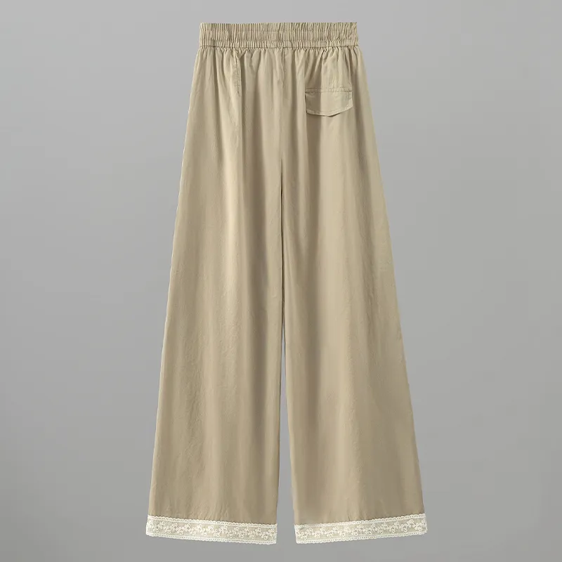 TOUCH Casual Pants Women's Khaki-3