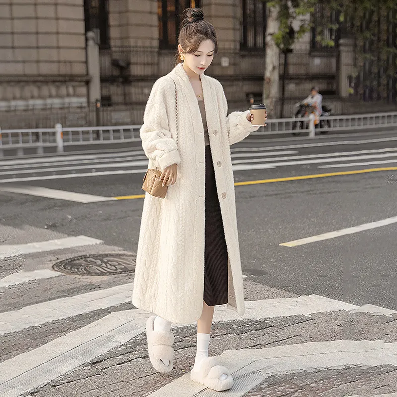 Cypress House Coats Women's Beige-1