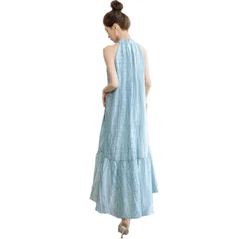 Cypress House Sleeveless Dress Women's Lake Green