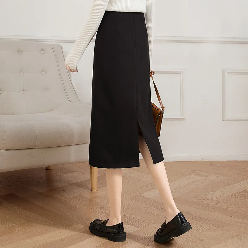 Cypress House Casual Long Skirt Women's Black-4