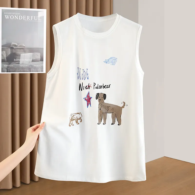 TOUCH Tank Tops Women's White-2