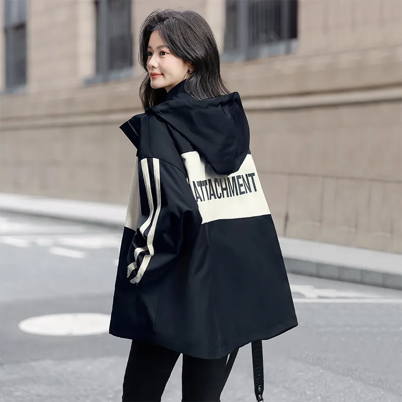 Cypress House Jackets & Coats Women's Black & Beige-2