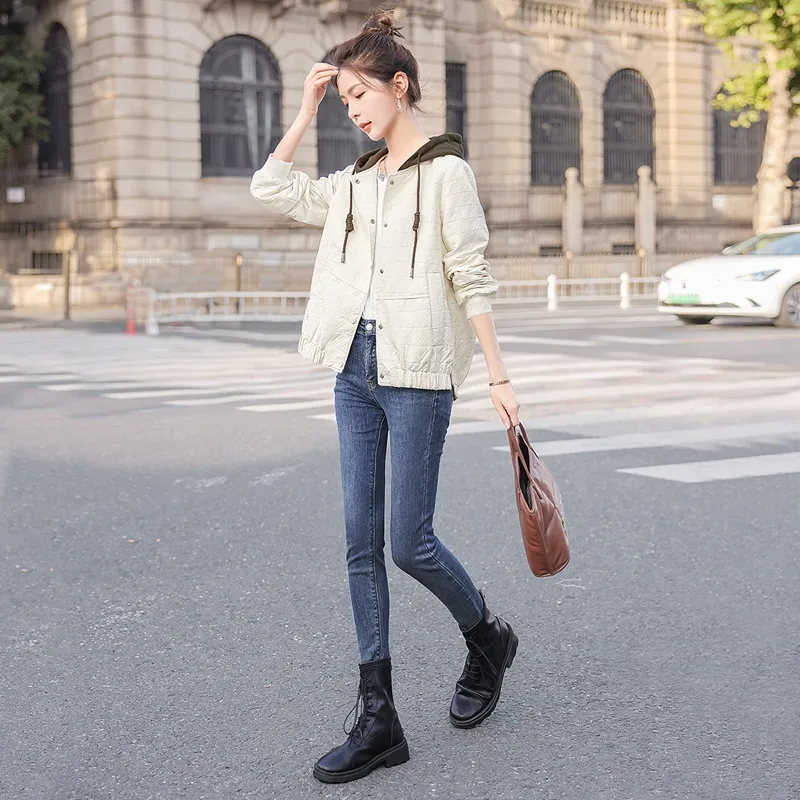 Cypress House Jacket Women's Beige White & Green-3