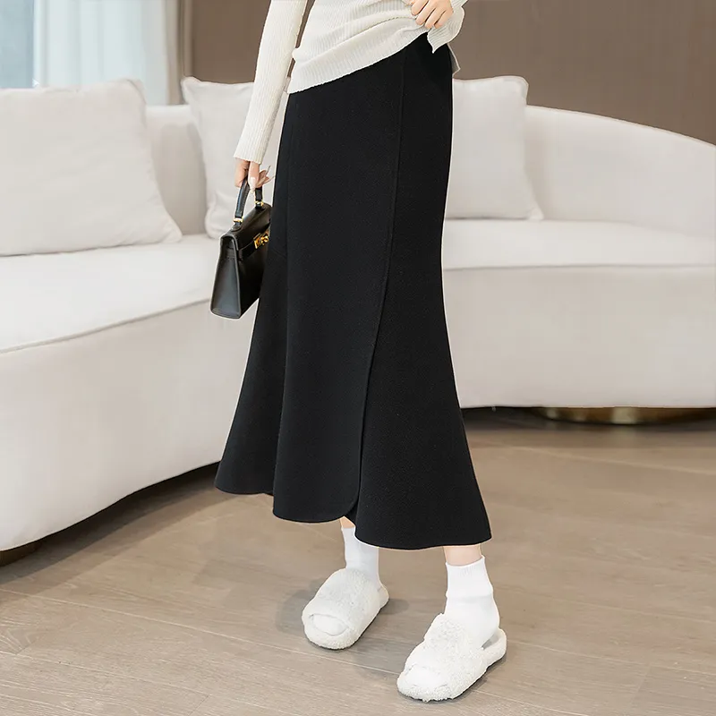 Cypress House Casual Long Skirt Women's Black-4