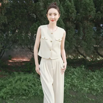Cypress House Casual Suit Women's Apricot