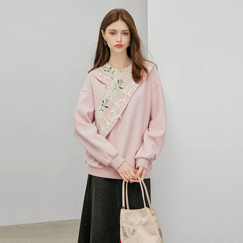 TOUCH Sweatshirts Women's Pink-5
