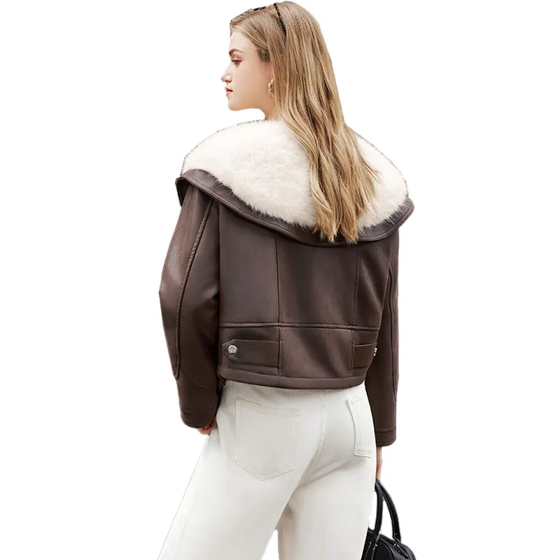 TOUCH Down Jacket Women's Dark Coffee-2