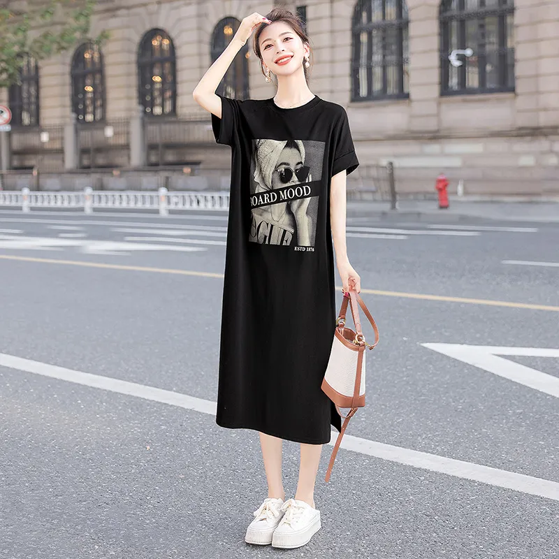 Cypress House Short Sleeved Dress Women's Black-2