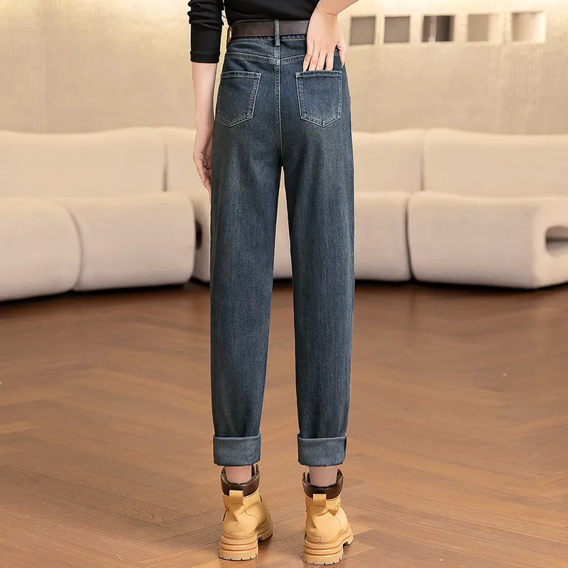 Cypress House Jeans Women's Vintage Dark Blue-3
