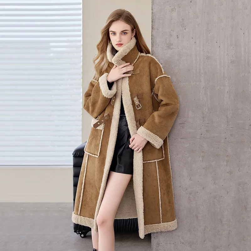 TOUCH Coats Women's Camel-3