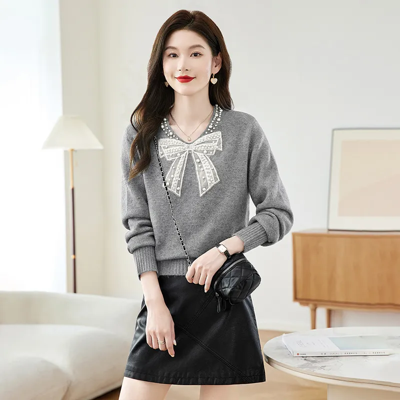 Cypress House Knitwear Women's Gray-5