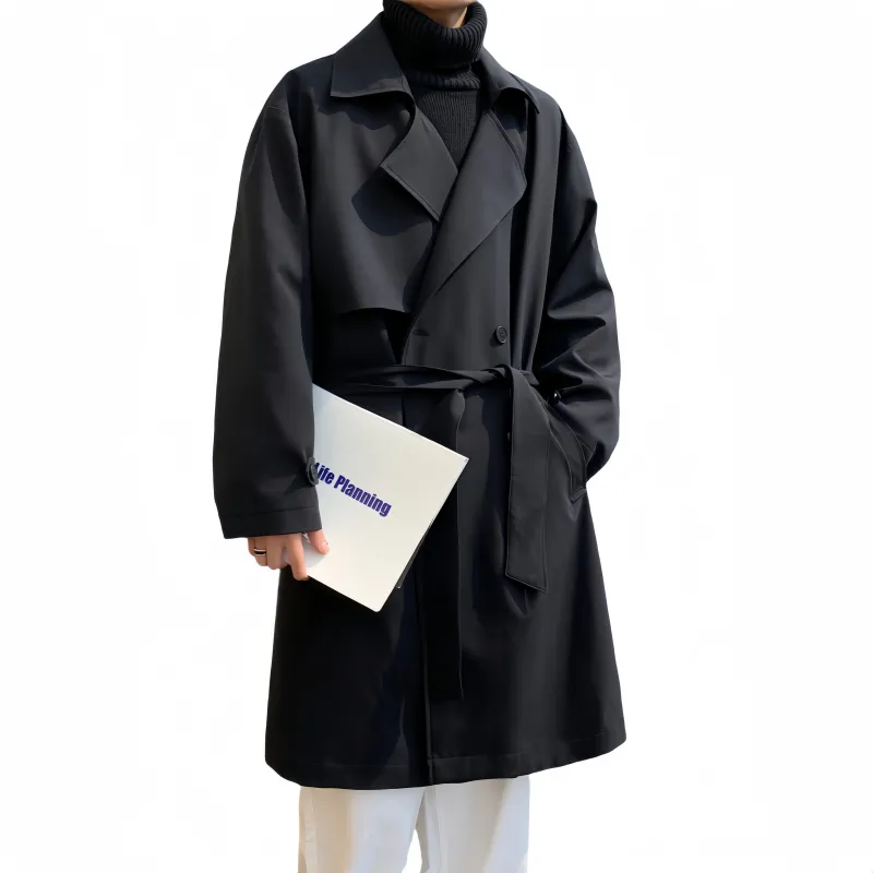 Novamen Trench Coats Unisex-5