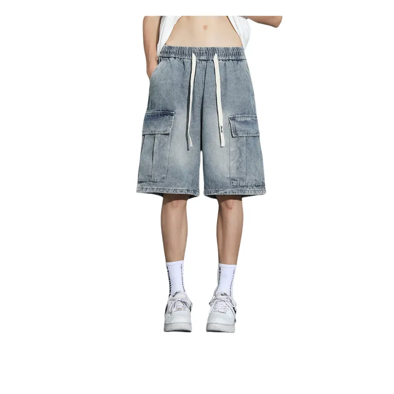 Novamen Denim Shorts Unisex-5