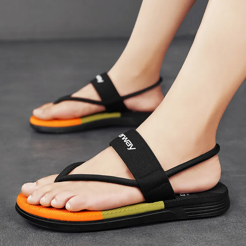 DEERWAY Slip Resistant Quick Dry Flip Flops Men's-8