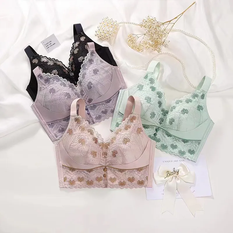 QIANLINGMEI Women's Bras-4