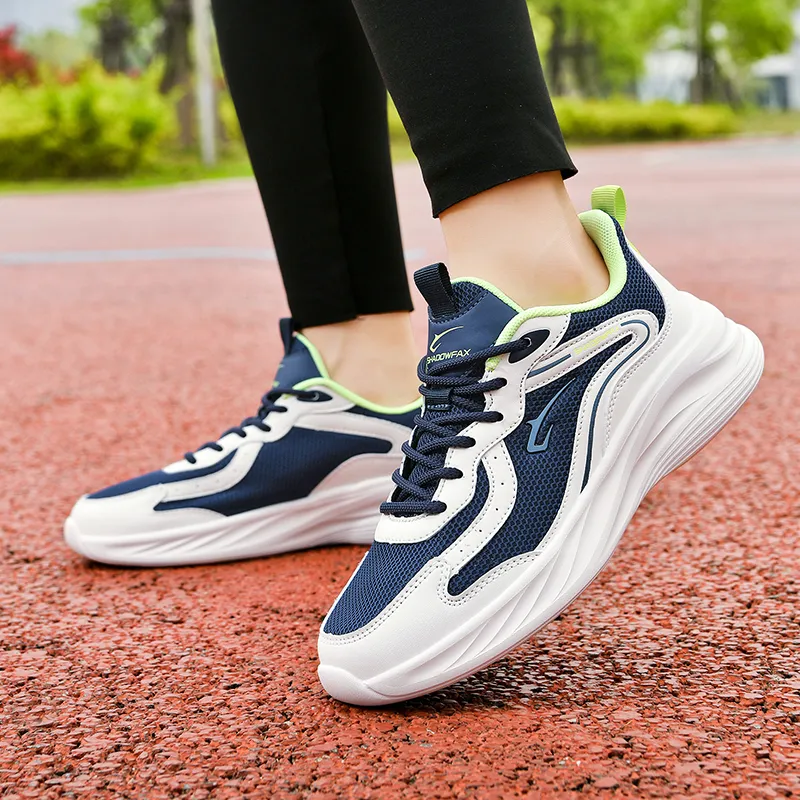 SHADOWFAX Cushioned Slip-Resistant Breathable Low-Top Casual Running Shoes Unisex-9