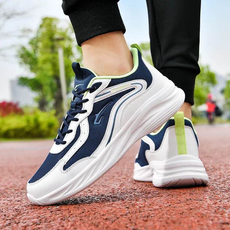 SHADOWFAX Cushioned Slip-Resistant Breathable Low-Top Casual Running Shoes Unisex-6