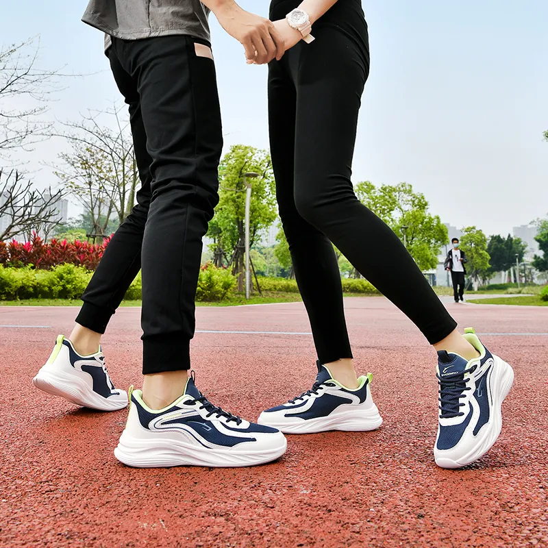 SHADOWFAX Cushioned Slip-Resistant Breathable Low-Top Casual Running Shoes Unisex-8