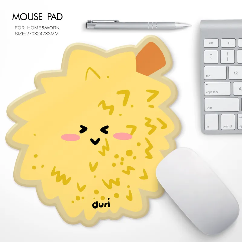 Beams Office Irregular Shape Fruit Cartoon INS Style Dopamine Dressing Color Scheme Mouse Pads-5