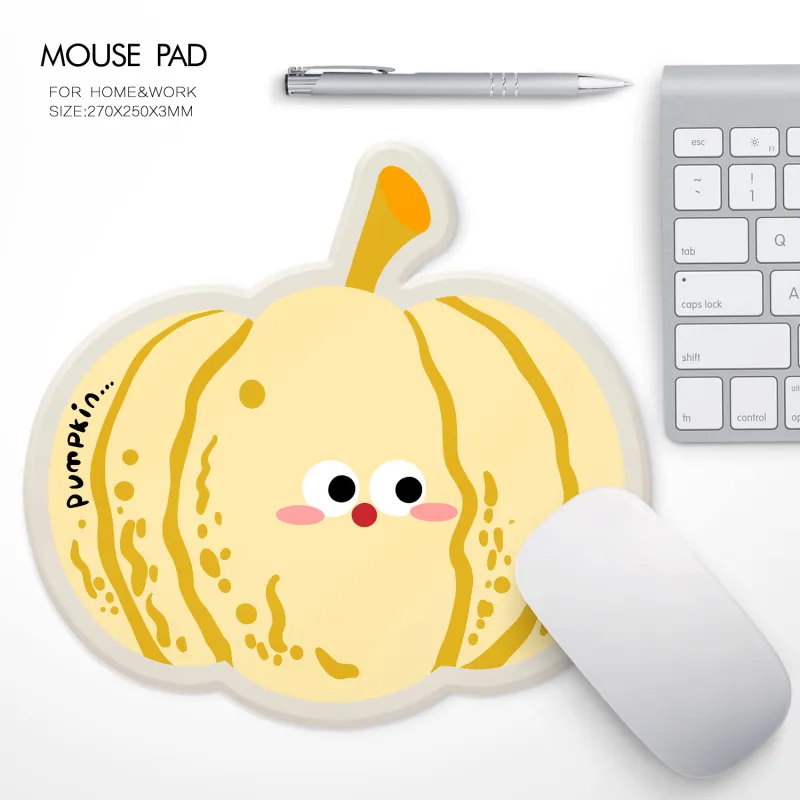 Beams Office Irregular Shape Fruit Cartoon INS Style Dopamine Dressing Color Scheme Mouse Pads-3