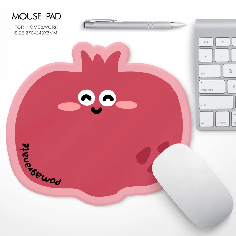 Beams Office Irregular Shape Fruit Cartoon INS Style Dopamine Dressing Color Scheme Mouse Pads-10