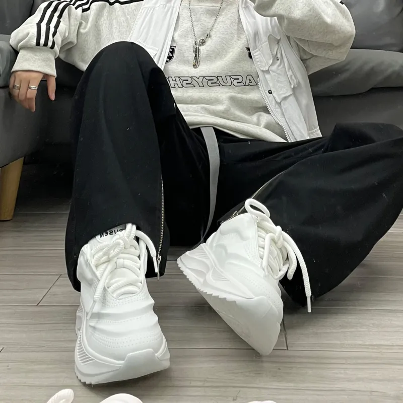 REPUSEN Low Top Casual Shoes Unisex White-6