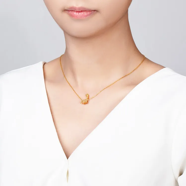 POTTICY 18K Gold Pendants Unisex-4