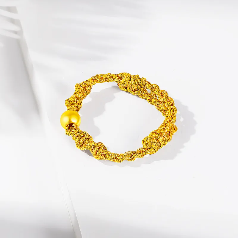 POTTICY Braided String Rings Unisex-3