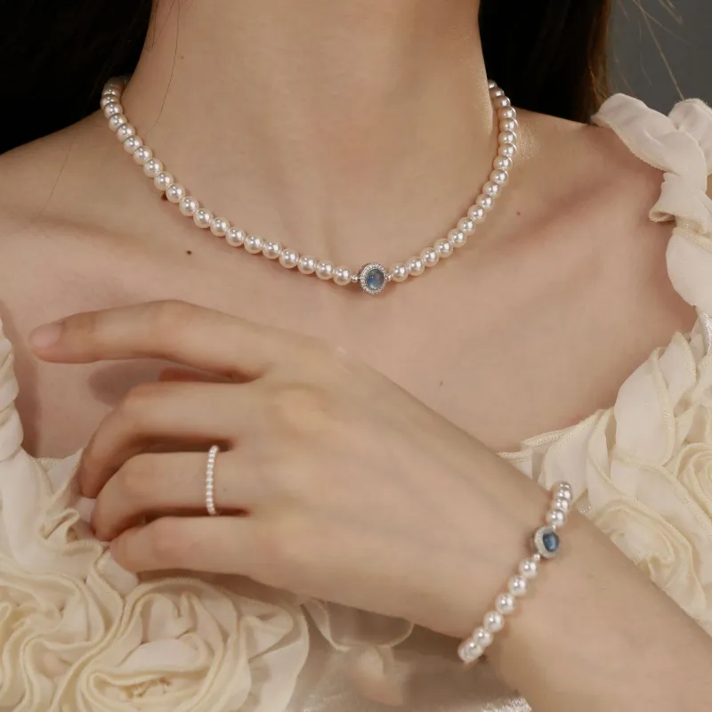 POTTICY Pearl Necklaces Women's-4